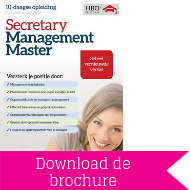 Download brochure Secretary Management Master