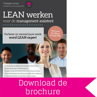 Download brochure LEAN werken