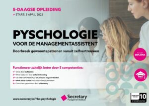 Opleiding Psychologie voor de managementassistent